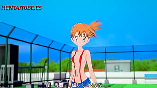 Ash has sex with serena